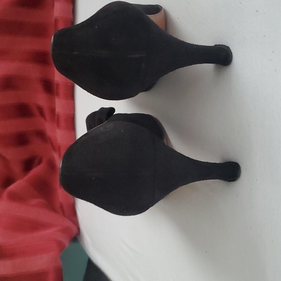 Matignon women shoes black suede size 8 1/2 - Picture 9 of 9